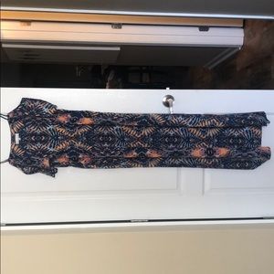 Matison Stone multi colored Maxi Dress